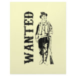vintage billy the kid letterhead template