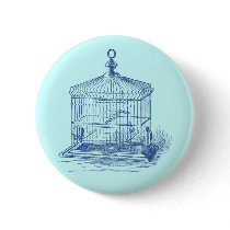 Vintage Bird Cage Pin