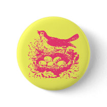 Vintage Bird Eggs & Nest Pins
