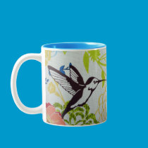 Vintage Bird Mug mugs