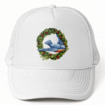 Vintage Bird Wreath hats by JuJuGarden Vintage Bird Wreath hats