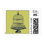 Vintage Birdcage Postage
