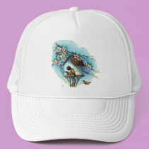 Vintage Birdhouse Cap hats