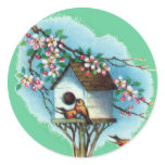 public domain, vintage birdhouse, vintage art,