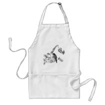 Vintage Birds Apron