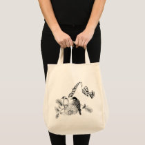 Vintage Birds Tote Bags