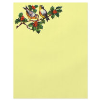 Vintage Birds in Holly flyers