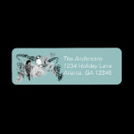 Vintage Birds Musical Woodpeckers Address Labels