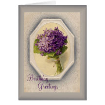Vintage Birthday Greeting Card