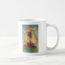 Vintage Birthday Wishes Mug