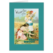 Vintage Biscuit Advertisement cards