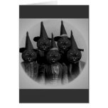 Vintage Black Cat/Witches Cards