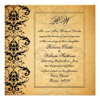 Great Gatsby Wedding Invitations