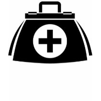 Vintage Black Medical Bag t-shirts