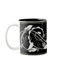 vintage black mug