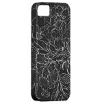 Vintage Black & White Floral casemate cases
