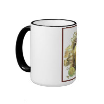 Vintage BLACKSMITH Image on Mug HONEST LABOR