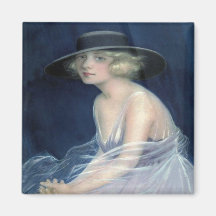 Vintage Blanche Sweet Magnet