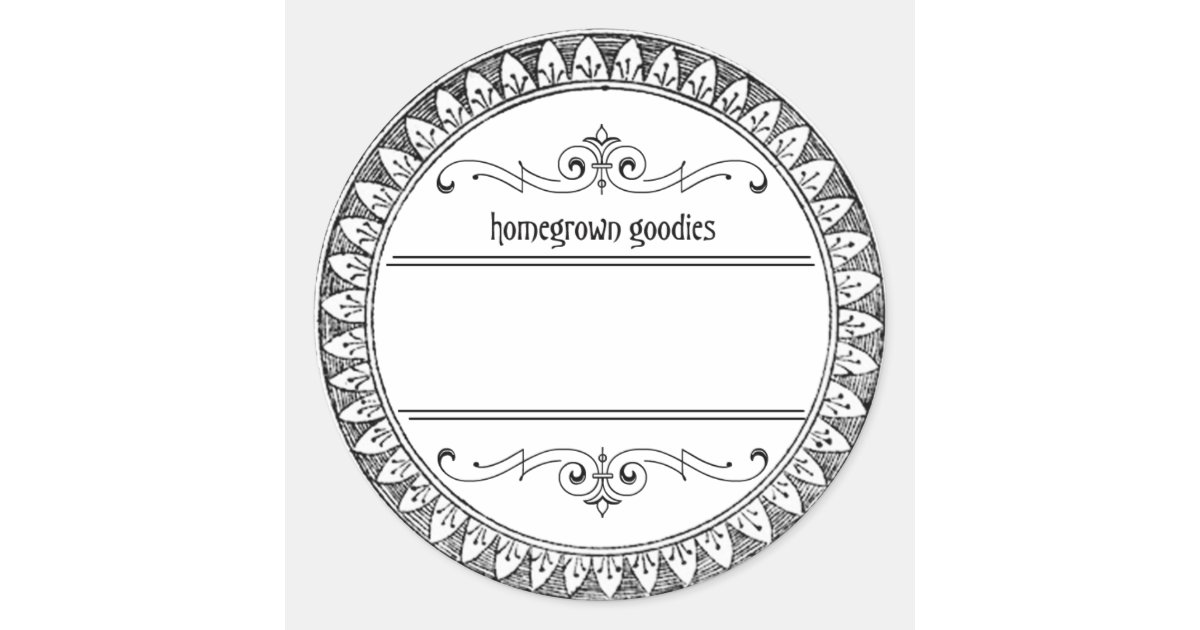 Craft Round Labels Craft Round Labels