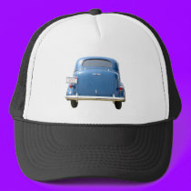 Vintage Blue Chevy hats