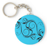 Vintage Blue Keychain