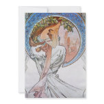 Vintage Blue Moon Goddess Invites