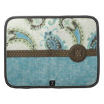 Vintage Blue Paisley Planner