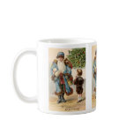 Vintage Blue Santa Coffee Mug