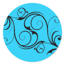 Vintage Blue Sticker by myhome71 Vintage Blue Sticker