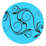 Vintage Blue Sticker