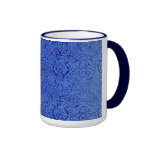 Vintage Blue Triskel Coffee Mug