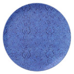 Vintage Blue Triskel Plate