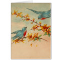 Vintage Bluebirds cards