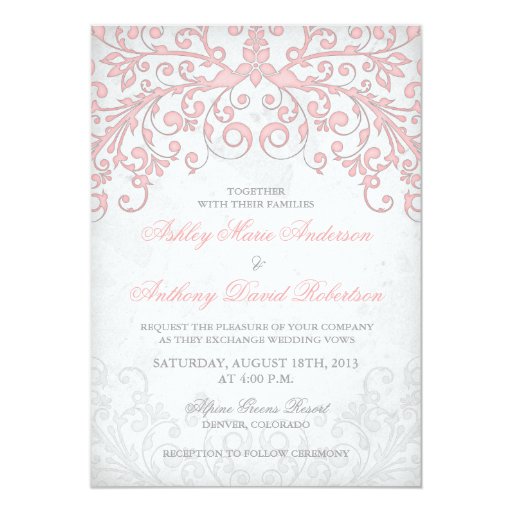 pink and gray wedding invitations vintage blush pink grey floral wedding invitation zazzle pink and gray wedding invitations vintage blush pink grey floral wedding invitation zazzle