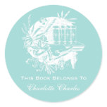 Vintage Bookplate Stickers