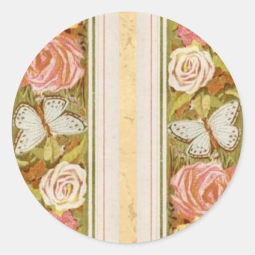 Vintage Border Sticker