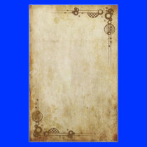 Vintage Borders - Retro Customized Stationery