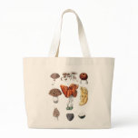 Vintage Botanical Mushrooms bags