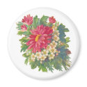 Vintage Bouquet Magnet by vintagegiftmall Vintage Bouquet Magnet