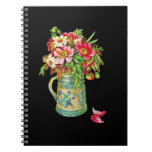 Vintage Bouquet Spiral Note Books