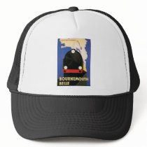 Vintage Bournemouth Belle Train Poster Mesh Hat