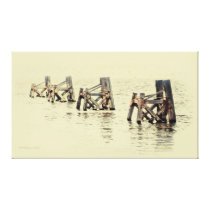 Vintage Bournemouth - British SeaSide Stretched Canvas Print