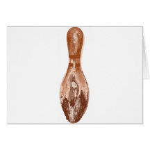 Vintage Bowling Pin Cards