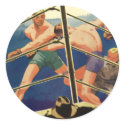 Vintage Boxing stickers by YesterdayCafe Vintage Boxing stickers