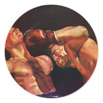 Vintage Boxing stickers