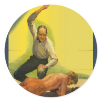 Vintage Boxing stickers