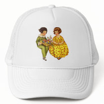 Vintage Boy and Girl Hat