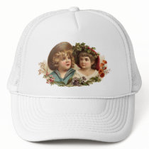 Vintage Boy and Girl Hat