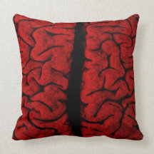 Vintage Brain American MoJo Pillow