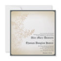 Vintage -Branch wedding invites zazzle_invitation